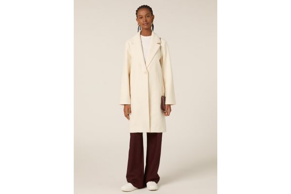 Women's Off White Coat Alcott CP2270DOAX15-OFF WHITE