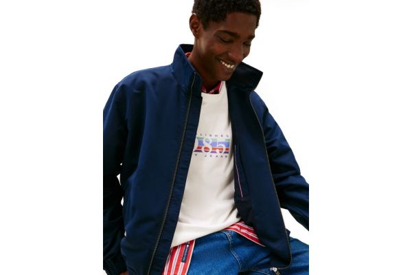 Men's Navy Blue Tjm Essential Jacket Ext Tommy Jeans DM0DM22720-C1G