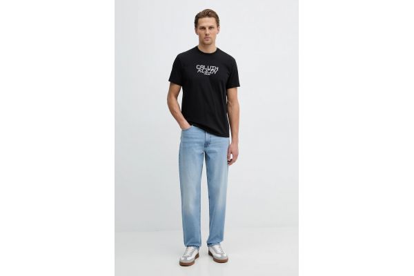 Men's Light Blue 90s Taper Ashland Jean Calvin Klein LV04RE785G-3N2