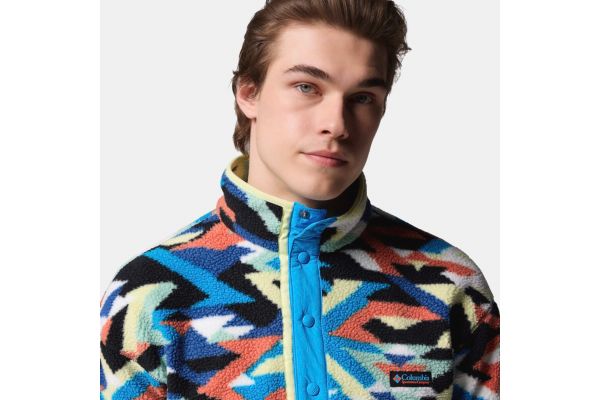 Ανδρικό Helvetia II Printed Half Snap Fleece  Columbia 2098461-491