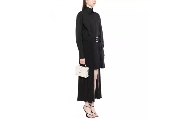 Women's Off White K/Autograph Padlock Sm Trunk Bag Karl Lagerfeld B1W30100-110 OFF WHITE
