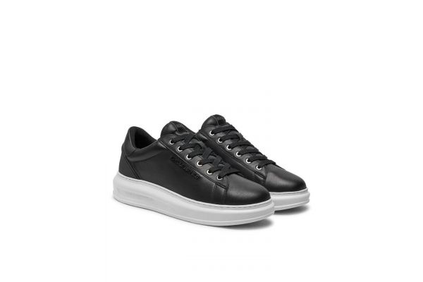 Ανδρικά Δερμάτινα NFT Kounter Sneakers Μαύρα Karl Lagerfeld KL52575N-000 BLACK