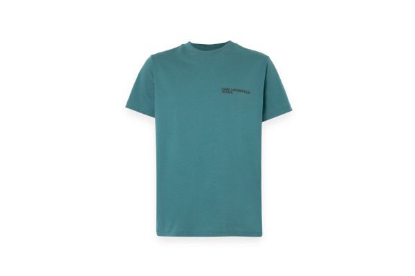 Ανδρικό Slim T-shirt Πετρόλ Karl Lagerfeld Jeans A1M17003-2ID BALSAM