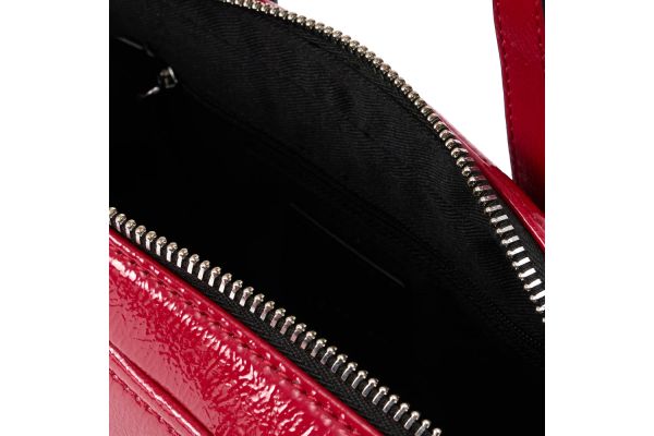 Γυναικεία Bowling Glossy Τσάντα Κόκκινη Karl Lagerfeld Jeans B1W30144-1HC POMPEIAN RED