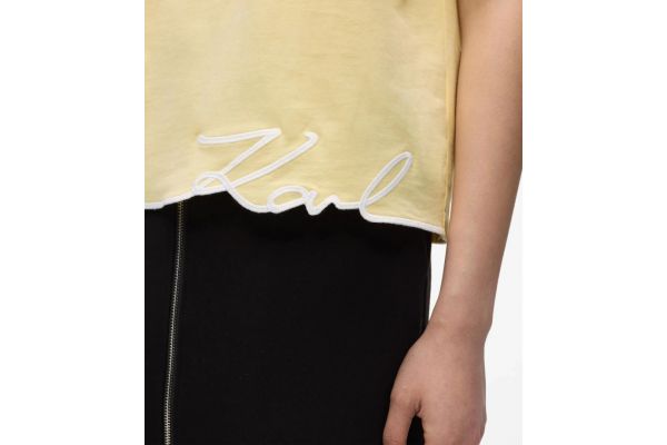 Γυναικείο Tank Top Κίτρινο Karl Lagerfeld B2W17018-1LD SUNLIGHT