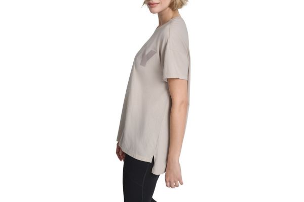 Γυναικείο Logo T-shirt Μπεζ DKNY DP6T1534-OTA