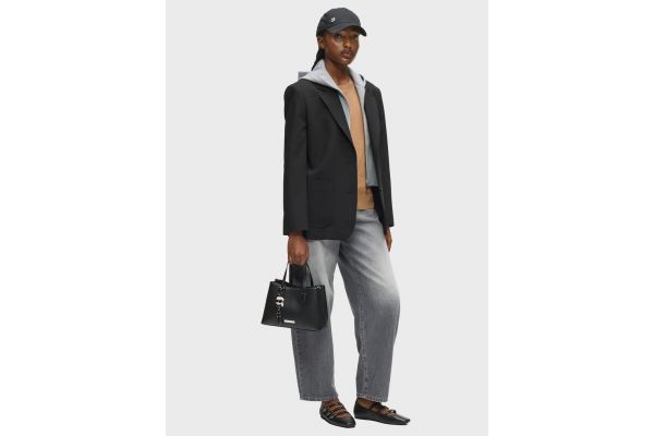 Γυναικεία Ikon Τσάντα Μαύρη Karl Lagerfeld B1W30003-999 BLACK