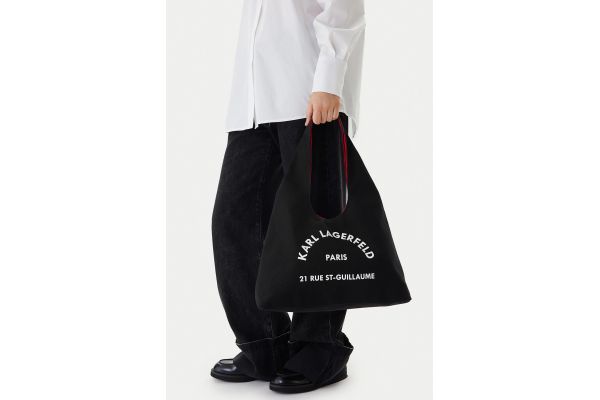 Γυναικεία K/Rsg Sling Hobo Τσάντα Μαύρη Karl Lagerfeld B1W50015-999 BLACK