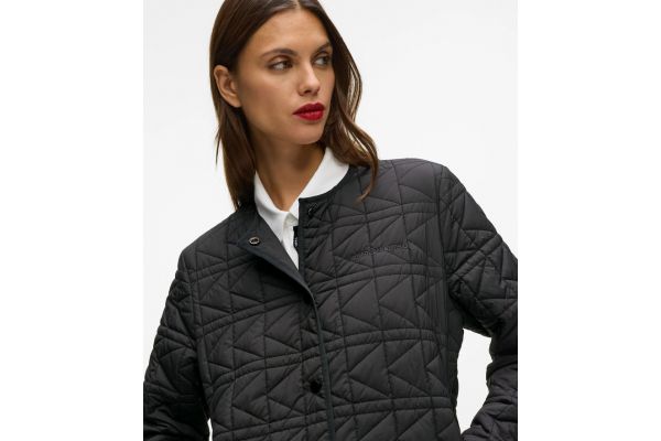 Γυναικείο Μπουφάν Μαύρο Karl Lagerfeld B1W15041-999 BLACK