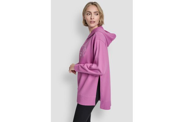 Women's Pink Logo Hoodie DKNY DP6T1564-QG9