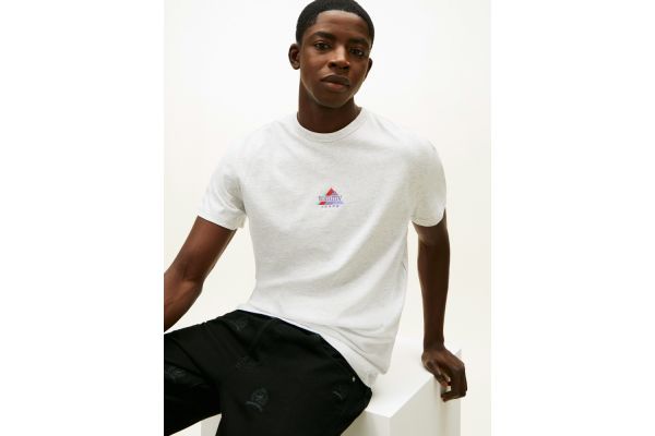Ανδρικό T-shirt Γκρι Tommy Jeans DM0DM22311-P08