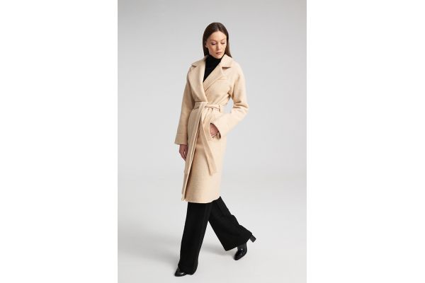 Γυναικείο Mellio Παλτό Ecru Mind Matter MML25-02-06-027