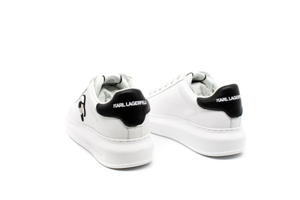 Γυναικεία Δερμάτινα NFT Sneakers Λευκά Karl Lagerfeld KL62530N-011 WHITE
