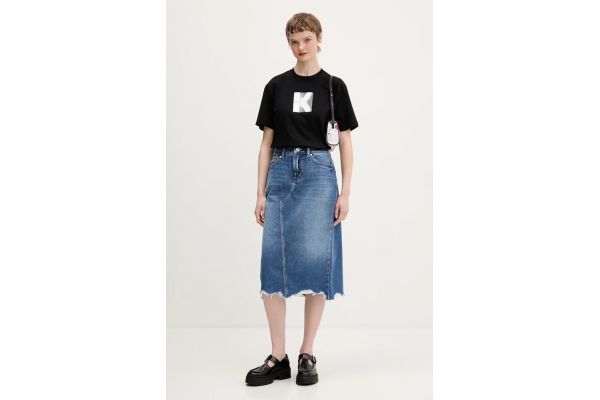 Γυναικείο T-shirt Μαύρο Karl Lagerfeld Jeans B1W17055-999 BLACK