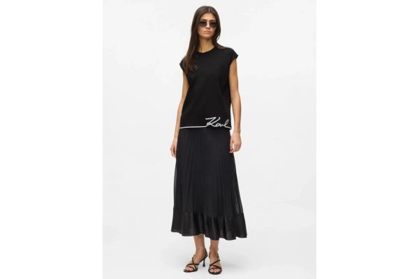 Γυναικείο Tank Top Μαύρο Karl Lagerfeld B2W17018-999 BLACK