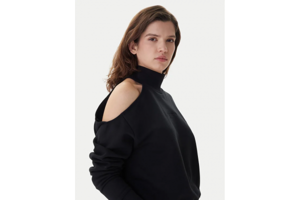 Γυναικείο Φούτερ Μαύρο Karl Lagerfeld Jeans B1W20043-999 BLACK