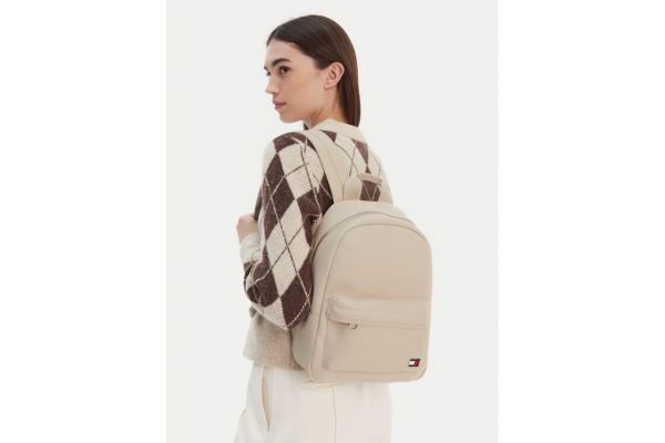 Women's Beige Tjw Daily Elevated Backpack Tommy Jeans AW0AW18086-ABY
