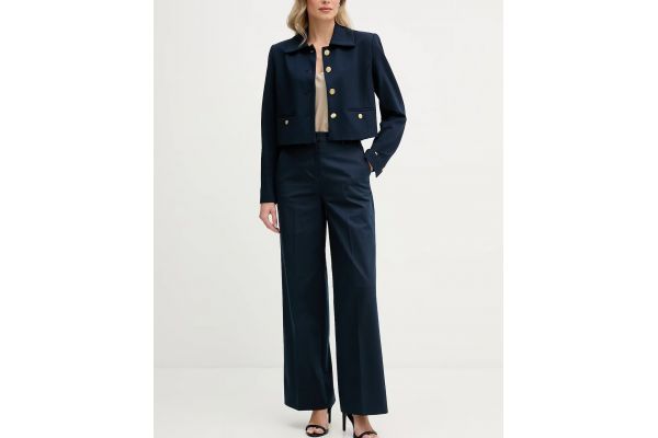 Γυναικείο Παντελόνι Navy Μπλε Tommy Hilfiger WW0WW49471-C1G