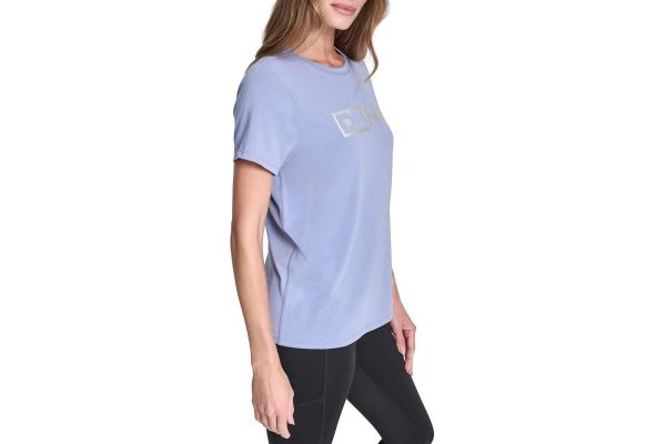 Women's Blue Logo T-shirt DKNY DP6T5894-QHN
