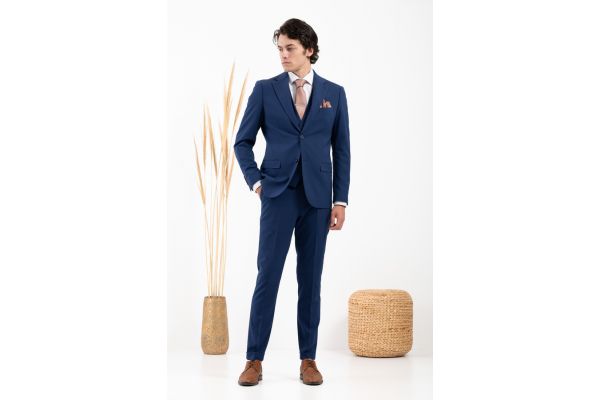 Men's Navy Blue Suit Vittorio 10024DONATO-NAVY