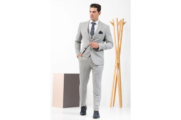 Men's Grey Suit Vittorio 10024RIBERA-GREY