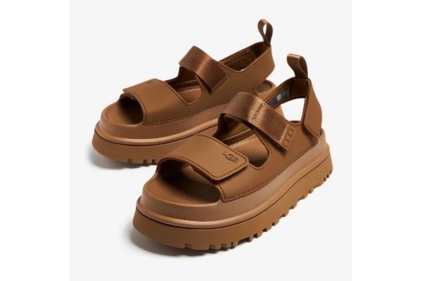 Women's Brown GoldenGlow Low Sandals UGG 1152685-BRWN