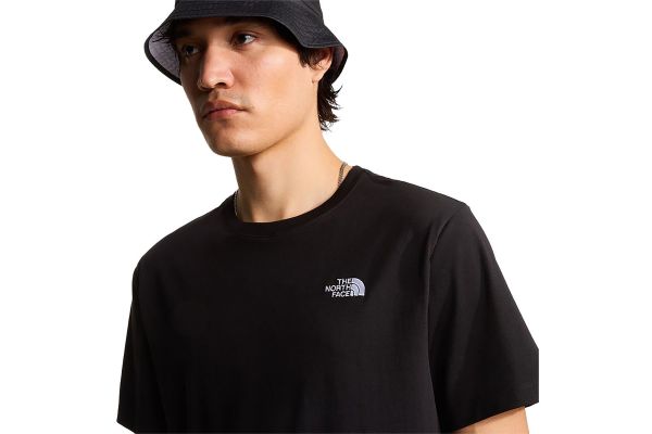 Men's Black M Evolution Simple Dome T-shirt The North Face NF0A8CZ2-JK31