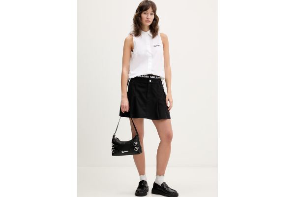 Γυναικείο Αμάνικο Πουκάμισο Λευκό Karl Lagerfeld Jeans B2W11020-100 WHITE