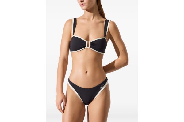 Γυναικείο Signature Μπικίνι Τοπ Μαύρο Karl Lagerfeld B2W46022-999 Black