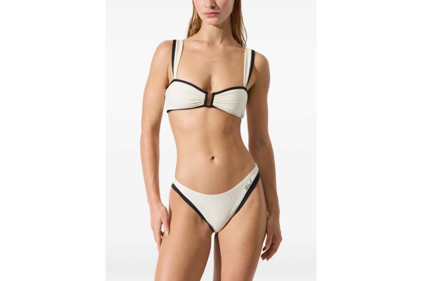 Women's Cream SIGNATURE CHEEKY BIKINI BOTTOM Karl Lagerfeld B2W46023-B09 Cream