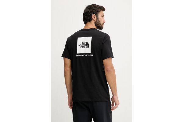 Men's Black M Evolution Box NSE T-shirt The North Face NF0A8B6K-KY41