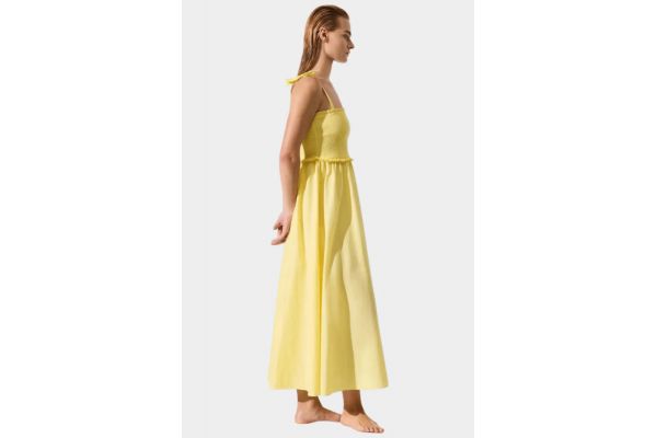 Γυναικείο Αμάνικο Φόρεμα Κίτρινο Karl Lagerfeld A2W46009-2IG Yellow