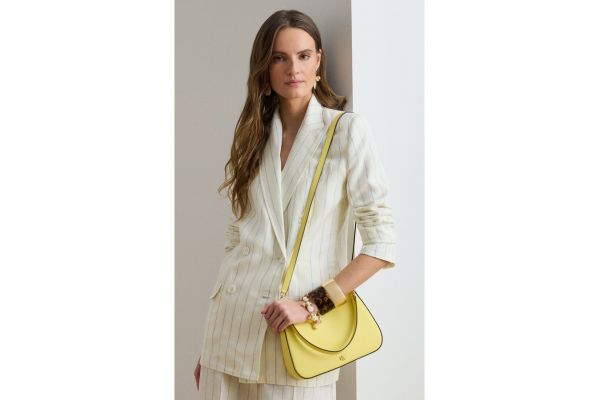 Women's Yellow DANNI 26 Bag Ralph Lauren 431883768056-LEMON