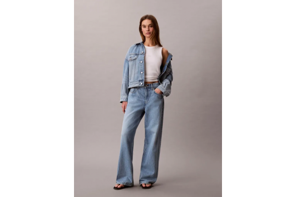 Γυναικείο Τζιν Γαλάζιο Calvin Klein LV047F662G-RJK
