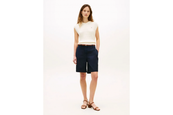 Γυναικεία Βερμούδα Navy Μπλε Tommy Hilfiger WW0WW49648-C1G