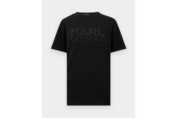 Ανδρικό T-shirt Μαύρο Karl Lagerfeld 755035 562221-990