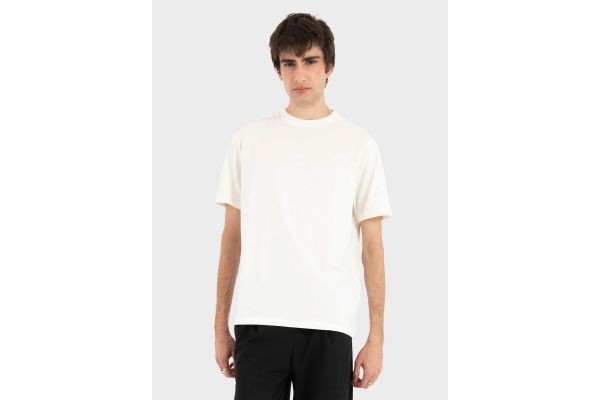 Men's Ecru T-shirt Crewneck Karl Lagerfeld 755047 562235-80
