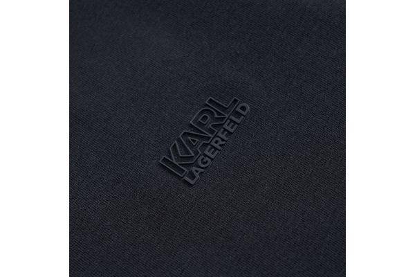 Men's Navy Blue T-shirt Crewneck Karl Lagerfeld 755034 562235-690