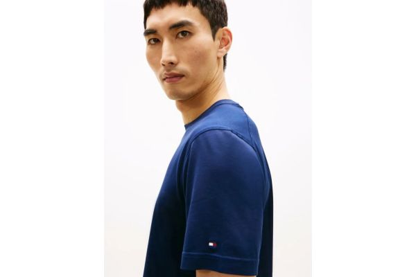 Ανδρικό T-shirt Μπλε Tommy Hilfiger MW0MW41860-DCA