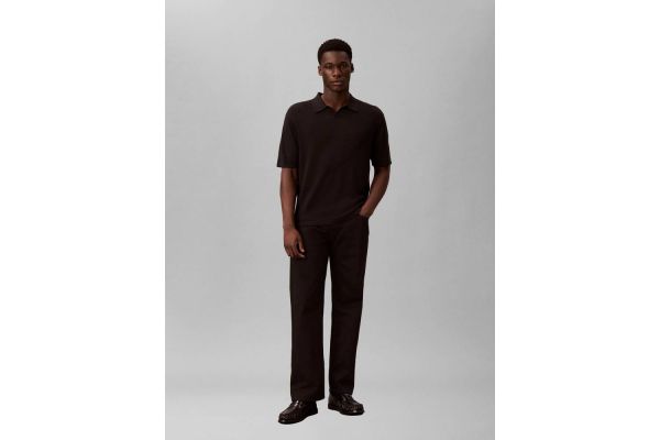 Ανδρικό Polo Μαύρο Calvin Klein LV04LF313G-UB1