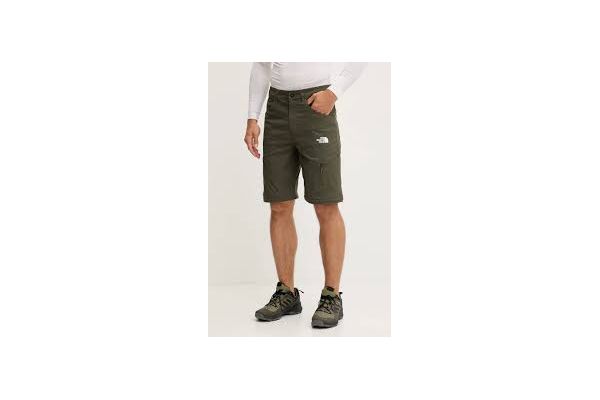 Men's Taupe Green M Exploration Tapered Convertible Pants The North Face NF0A8EC3-21L1