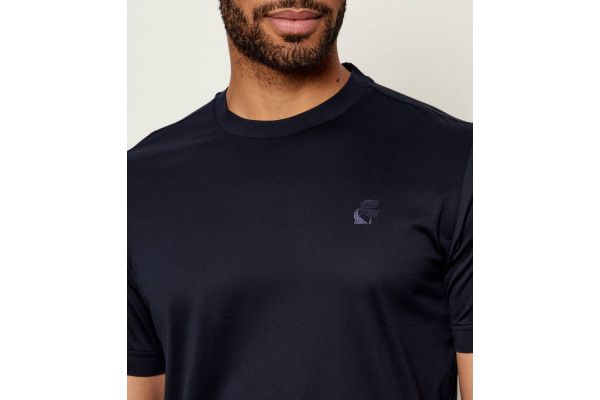 Ανδρικό T-shirt Navy Μπλε Karl Lagerfeld 755002 562200-690