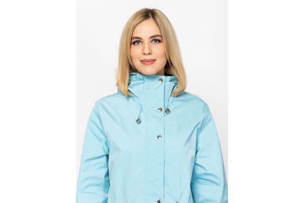 Women's Light Blue Nellis Trenchcoat Heavy Tools T36030-SEA