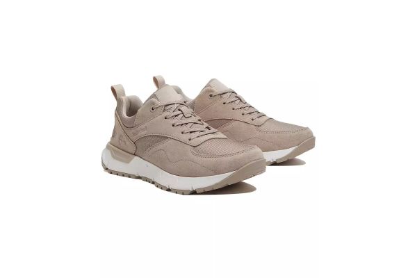 Men's Beige Leather VOYP LOW LACE SNEAKER Timberland TB0A6DTE-EO4