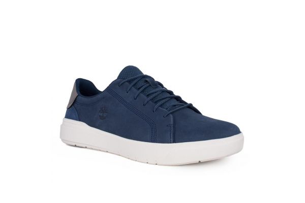 Men's Blue Leather SEBY LOW LACE SNEAKER Timberland TB0A292C-288