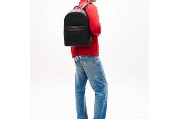 Ανδρικό TH Foundation Σακίδιο Πλάτης Μαύρο Tommy Hilfiger AM0AM14155-BDS