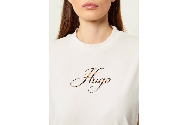 Women's White Vintage Tee HUGO 50560566-102