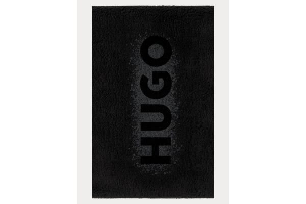 Black Spray Logo Towel HUGO 50561230-001