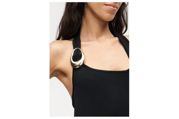 Women's Black Shagar Knitted Dress HUGO 50557781-001