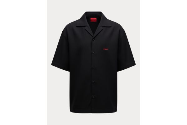 Men's Black Espino Shirt HUGO 50560580-001